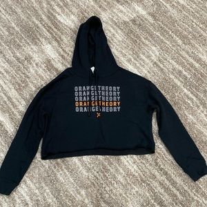 Orangetheory cropped sweatshirt